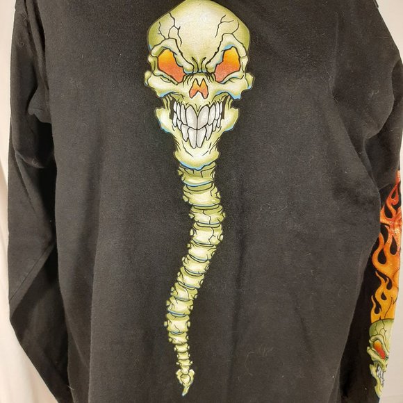 JNCO Other - Vintage Made in USA JNCO Long Sleeve Skull Shirt